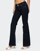 EDIKTED Tilda Low Rise Flared Jeans image number 4
