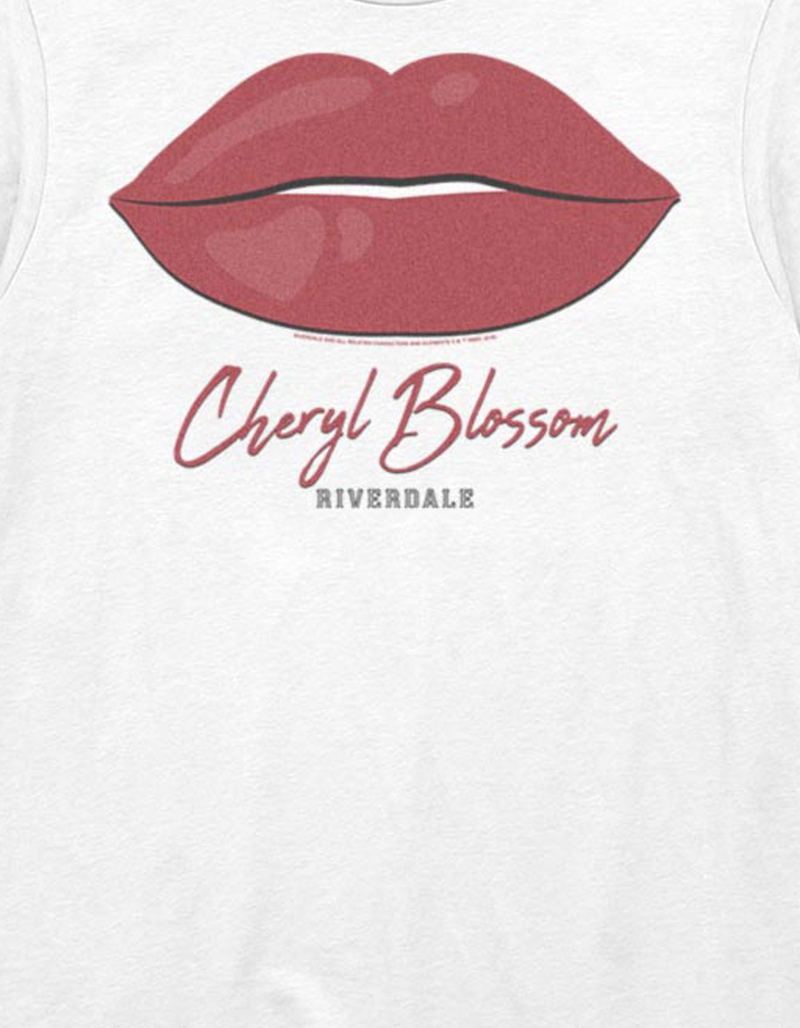 RIVERDALE Cheryl Blossom Lips Unisex Tee image number 1