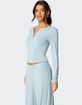 EDIKTED Kait Henley Top image number 5