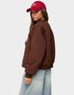 EDIKTED Big Apple Oversized Bomber Jacket image number 3