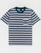 HUF Monarch Jett Mens Pocket Tee image number 1