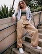 FULL TILT Low Rise Womens Parachute Cargo Pants image number 1