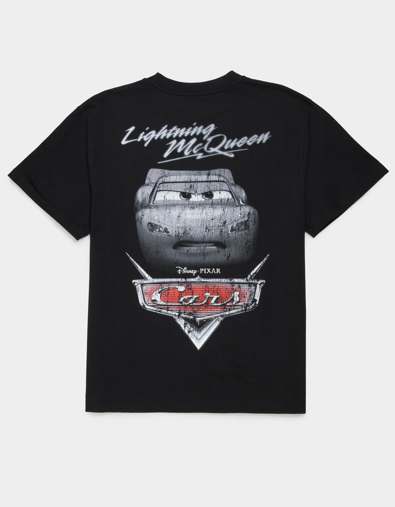 DISNEY Pixar Cars Lightning McQueen Mens Tee image number 0