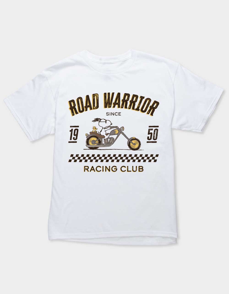 PEANUTS Snoopy Road Warrior Unisex Kids Tee image number 0
