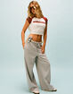 ROXY Flower Chain Womens Raglan Baby Tee image number 6