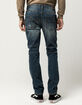 RSQ Seattle Moto Mens Skinny Tapered Jeans image number 4