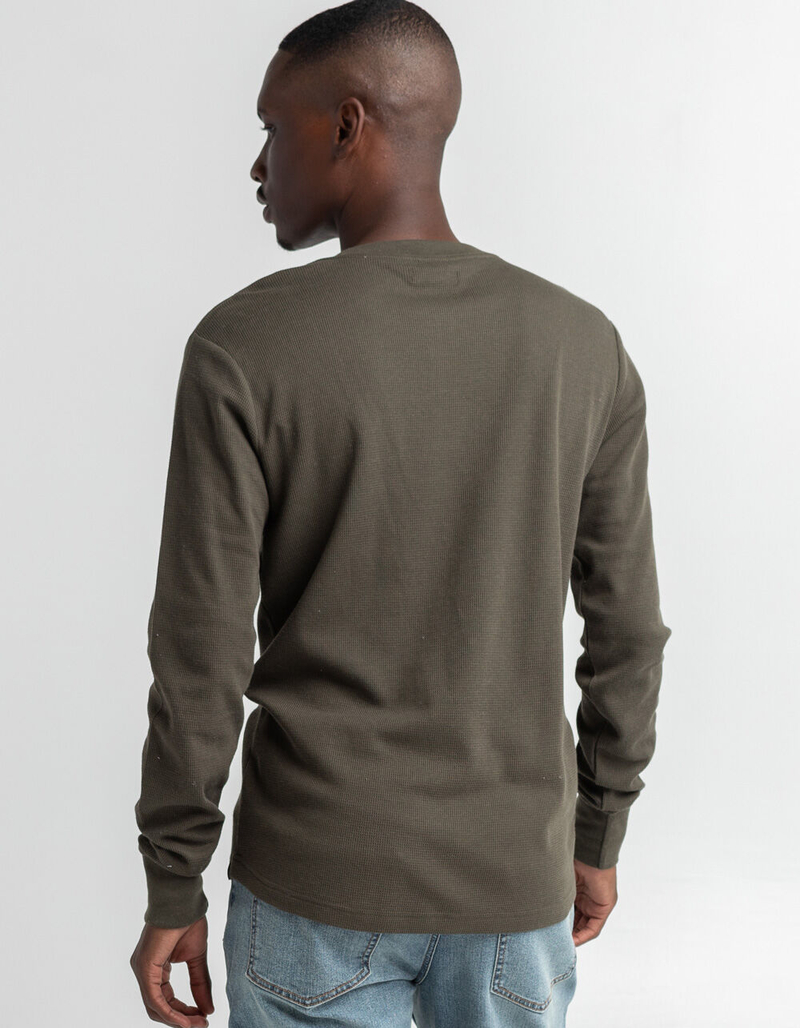 RSQ Mens Thermal Henley image number 3