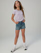 RSQ Girls Vintage High Rise Shorts image number 4