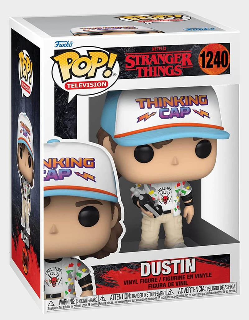 FUNKO POP! x Stranger Things - Dustin Vinyl Figure image number 0