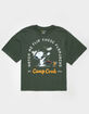 RSQ x Peanuts Camp Cook Mens Boxy Tee image number 1