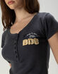 BDG Urban Outfitters Womens Henley Tee image number 5