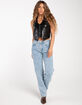 BLANK NYC Faux Leather Womens Vest image number 5