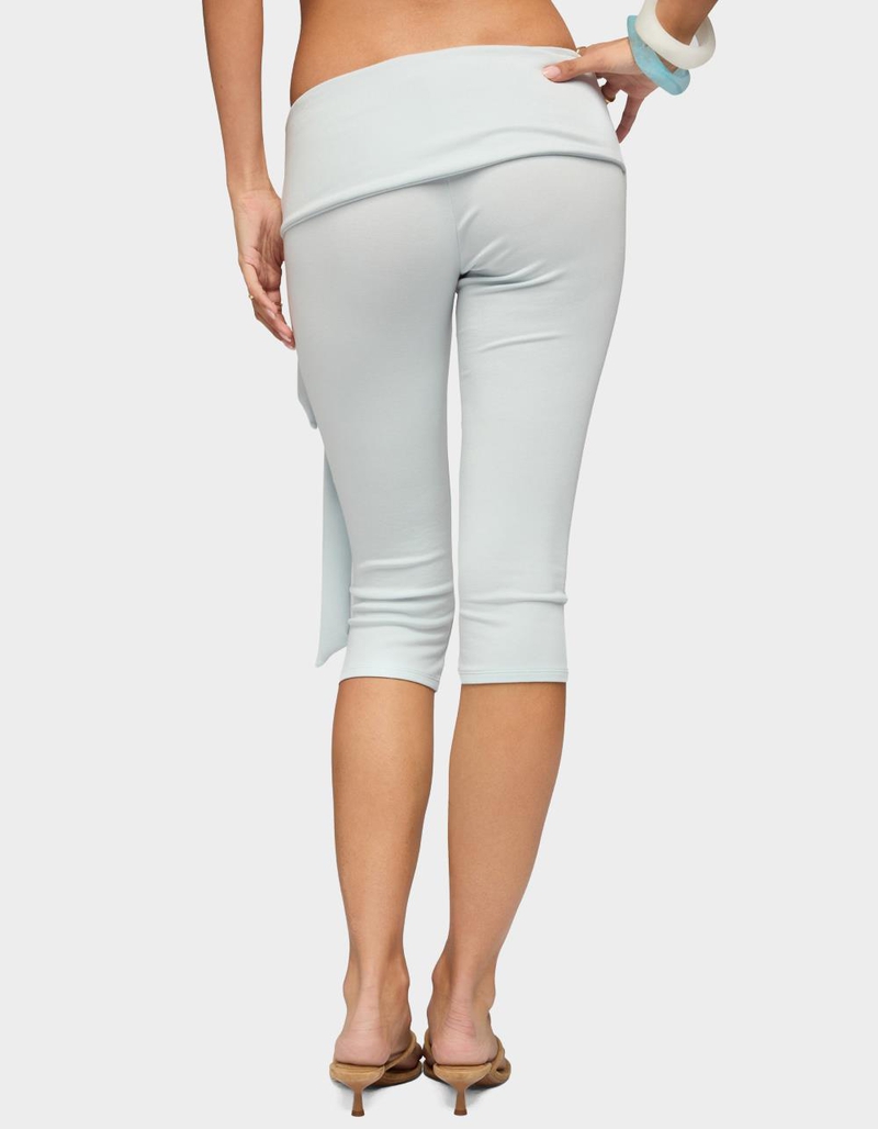 EDIKTED Adara Tie Capri Pants image number 2
