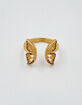 DO EVERYTHING IN LOVE 14K Gold Dipped Butterfly Ring image number 2