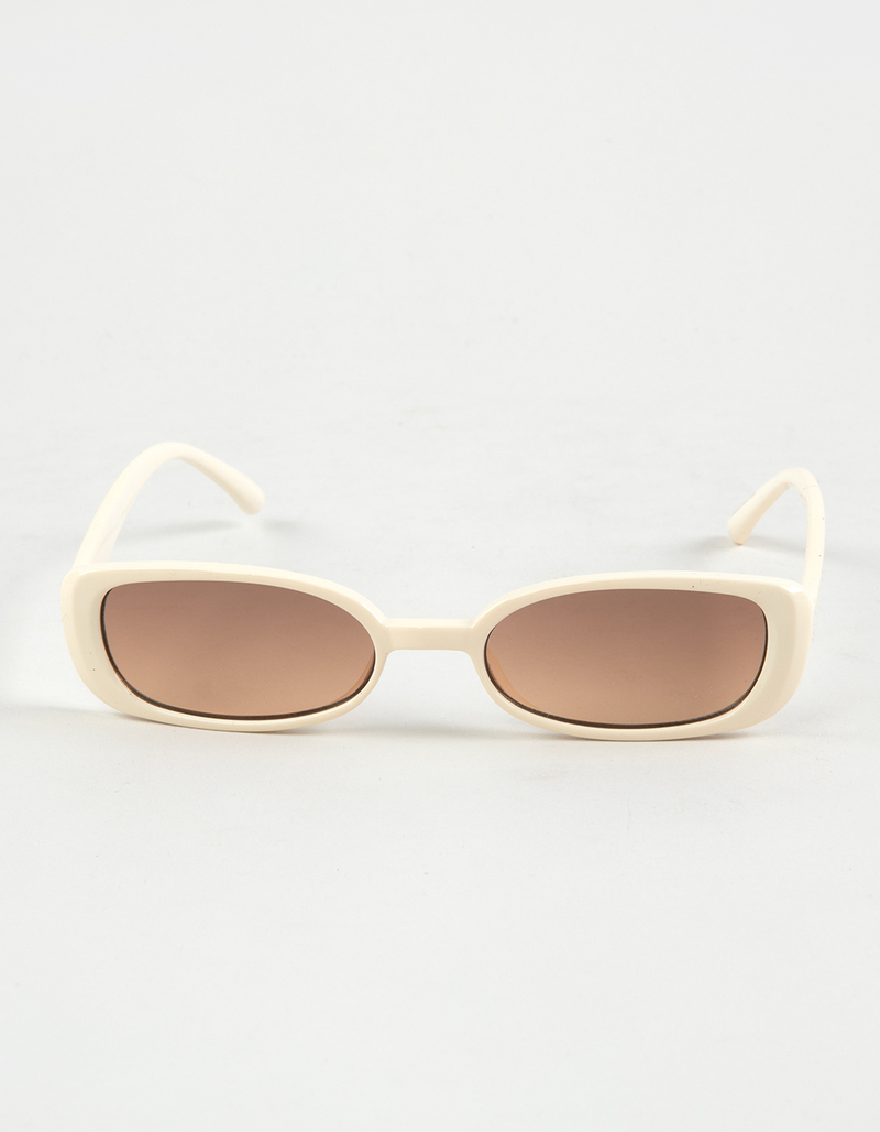 RSQ Rectangle Plastic Sunglasses image number 1