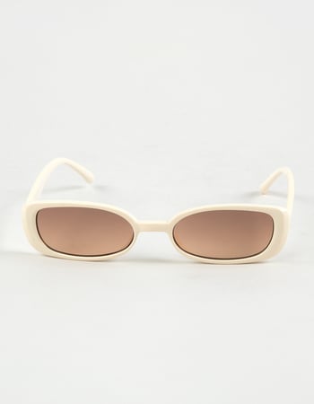 RSQ Rectangle Plastic Sunglasses Alternative Image