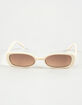 RSQ Rectangle Plastic Sunglasses image number 2