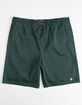 LIRA Forever Volley 2.0 Emerald Mens Volley Shorts image number 1