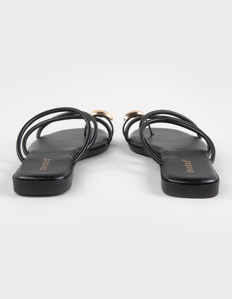 BAMBOO Hint Womens Toe Sandals image number 5