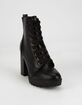 SODA Lace Up Platform Boots image number 1