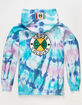 CROSS COLOURS Circle Logo Mens Rainbow Hoodie image number 1