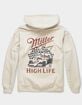 MILLER HIGH LIFE Racing Distressed Unisex Hoodie image number 1