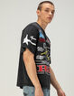 RSQ Mens Moto Boxy Tee image number 4