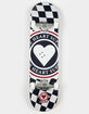 THE HEART SUPPLY Insignia Checkerboard 8" Complete Skateboard image number 1