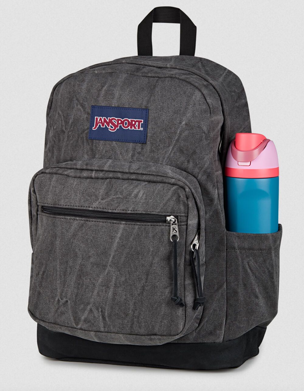 JANSPORT Right Pack Expressions Backpack - AGED CANVAS BLACK - ONE