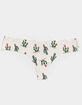 FULL TILT Lasercut Cactus Thong image number 1
