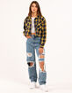 RSQ Womens High Rise Baggy Jeans image number 5