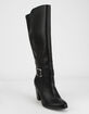 DELICIOUS Faux Leather Womens Knee High Boots image number 1