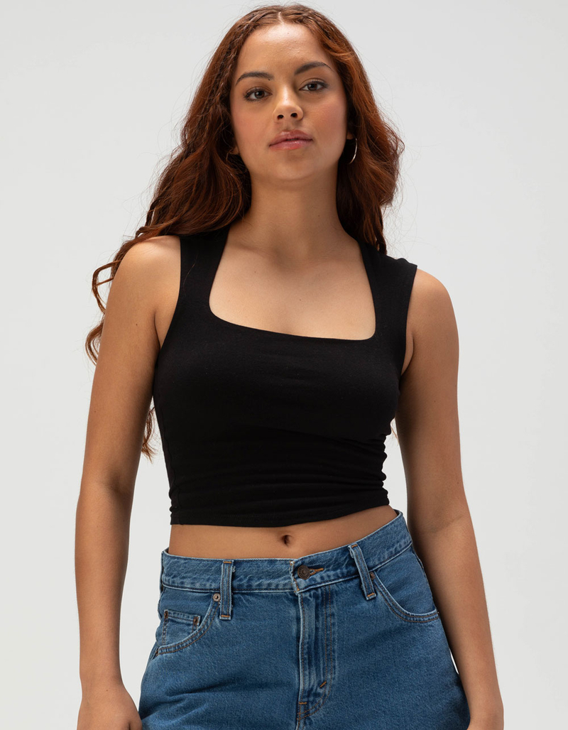 TILLYS Wide Strap Womens Tank Top image number 0