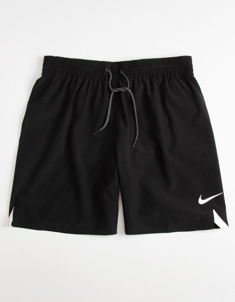 NIKE Solid Mens Black Boardshorts image number 0