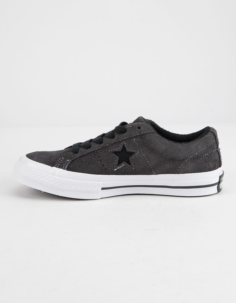 CONVERSE One Star Ox Almost Black Kids Shoes image number 3