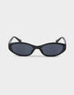 RSQ Slim Cat Eye Plastic Sunglasses image number 2