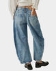 FREE PEOPLE Good Luck Mid Rise Barrel Womens Jeans image number 4