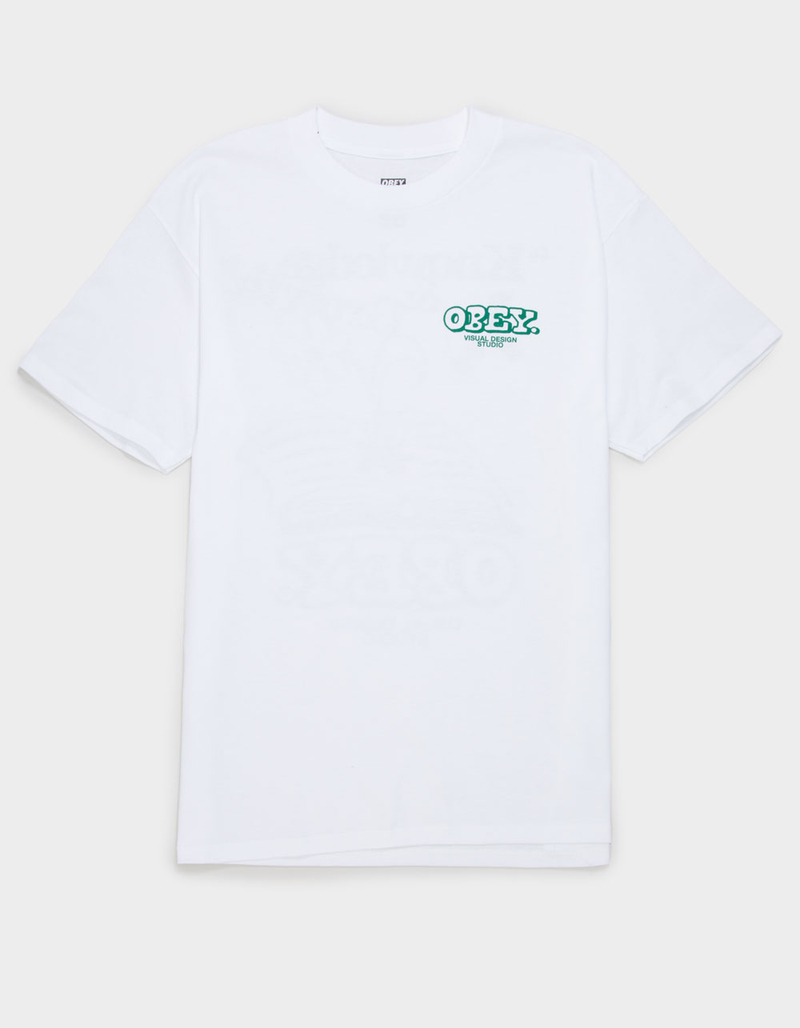 OBEY Knowledge & Growth Mens Tee image number 1
