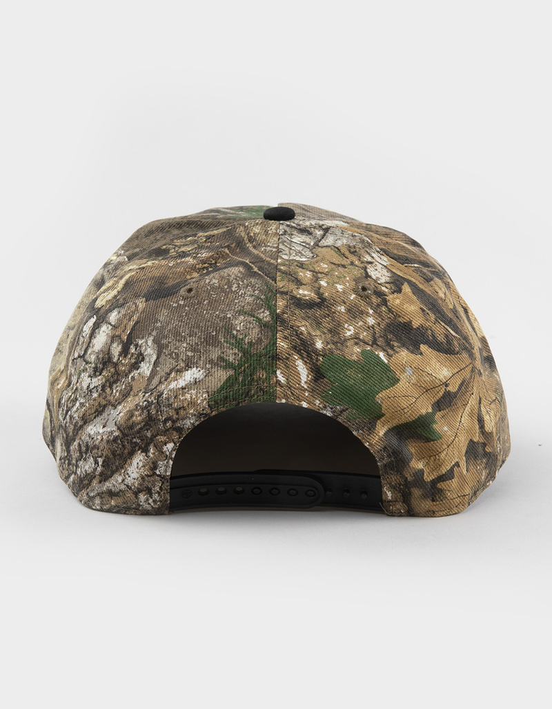 47 BRAND x Realtree Los Angeles Dodgers '47 Hitch Two Tone Snapback Hat image number 2