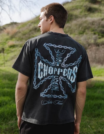 WEST COAST CHOPPERS Chained Up Mens Tee Primary Image