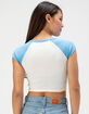 ROXY Paraiso Womens Raglan Baby Tee image number 4