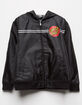 SANTA CRUZ Classic Dot Black & Red Girls Hooded Windbreaker Jacket image number 2