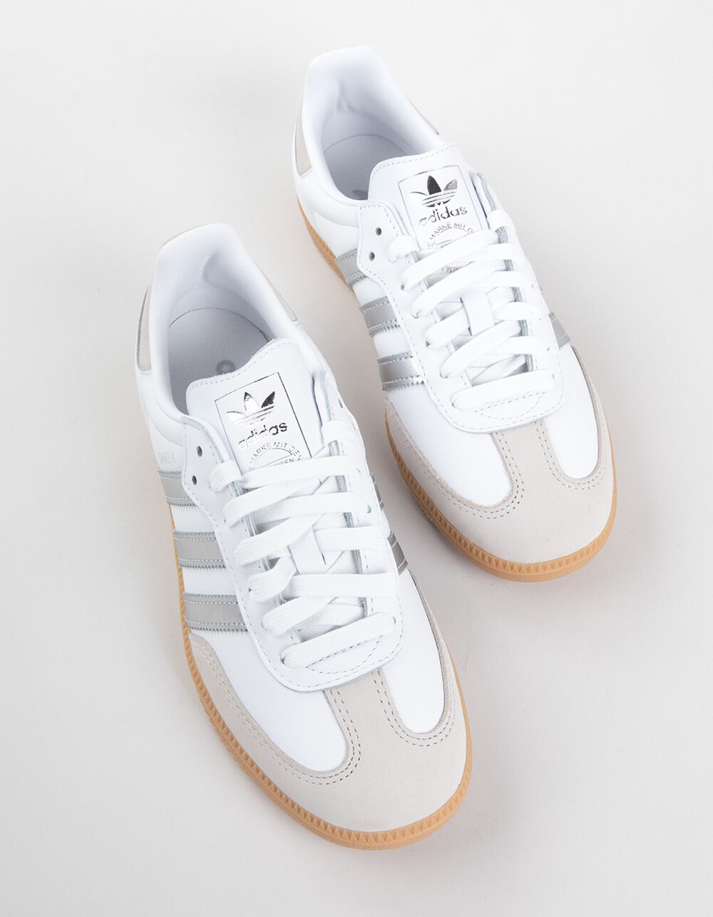 ADIDAS Samba OG Womens Shoes - WHITE/SILVER - 8 | Tillys