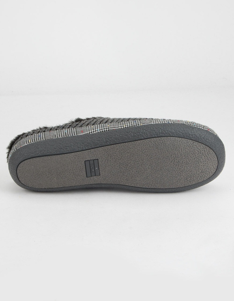 TOMS Sweater Knit Gray Womens Mule Slippers image number 3
