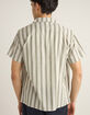 RHYTHM Vacation Stripe Mens Button Up Shirt image number 4