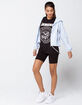 FULL TILT Zip Front Womens Windbreaker image number 5