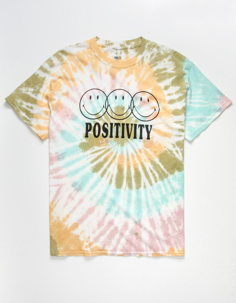 SMILEY Positivity Mens T-Shirt image number 0
