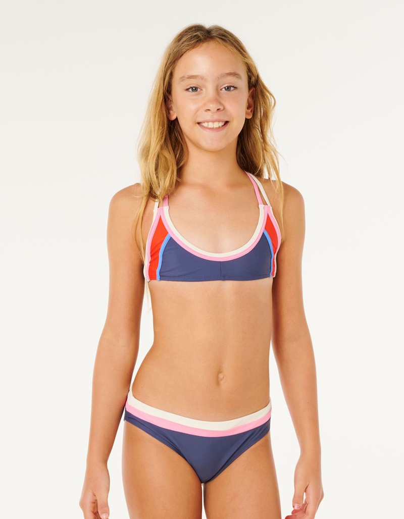 RIP CURL Surf Revival Girls Bikini Set image number 0