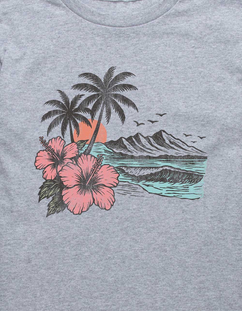 HAWAII Aloha Landscape Unisex Kids Tee image number 1