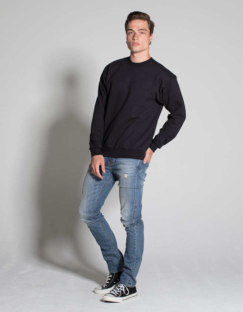 RSQ Seattle Mens Skinny Taper Ripped Jeans image number 1